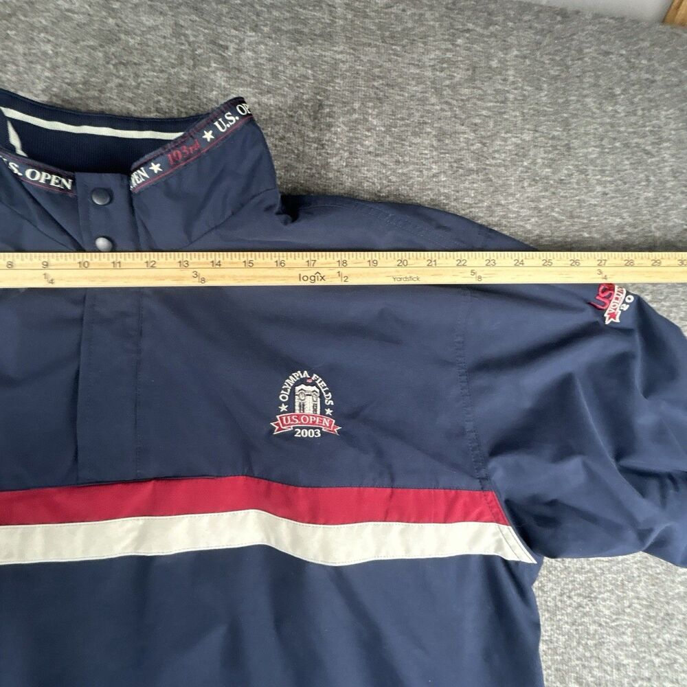 VTG Ashworth US Open Jacket Women’s XXL Windbreaker 2003 Olympia Fields IL - Picture 9 of 11